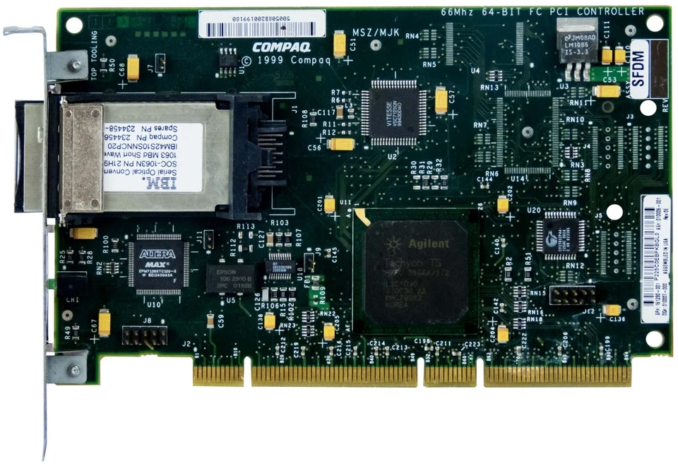 Original Compaq 161290-001 2x Fibre Channel Pci-X 1Gbps Standard Profile - Image 2 of 2