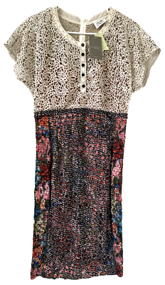 NWT Beguile Byron Lars Lace Study Floral Dress Sz 6 Anthropologie | eBay NWT Beguile Byron Lars Lace Study Floral Dress Sz 6 Anthropologie | eBay
