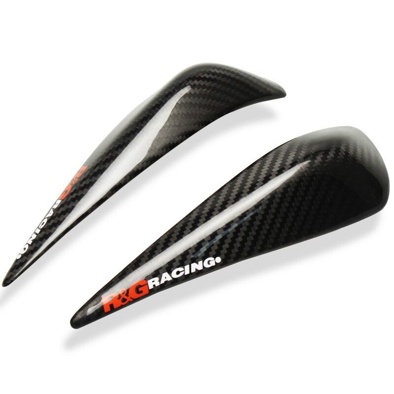 R&G Racing Tank Sliders Carbon Fiber Protector Cover For Aprilia RS660 2021-2025