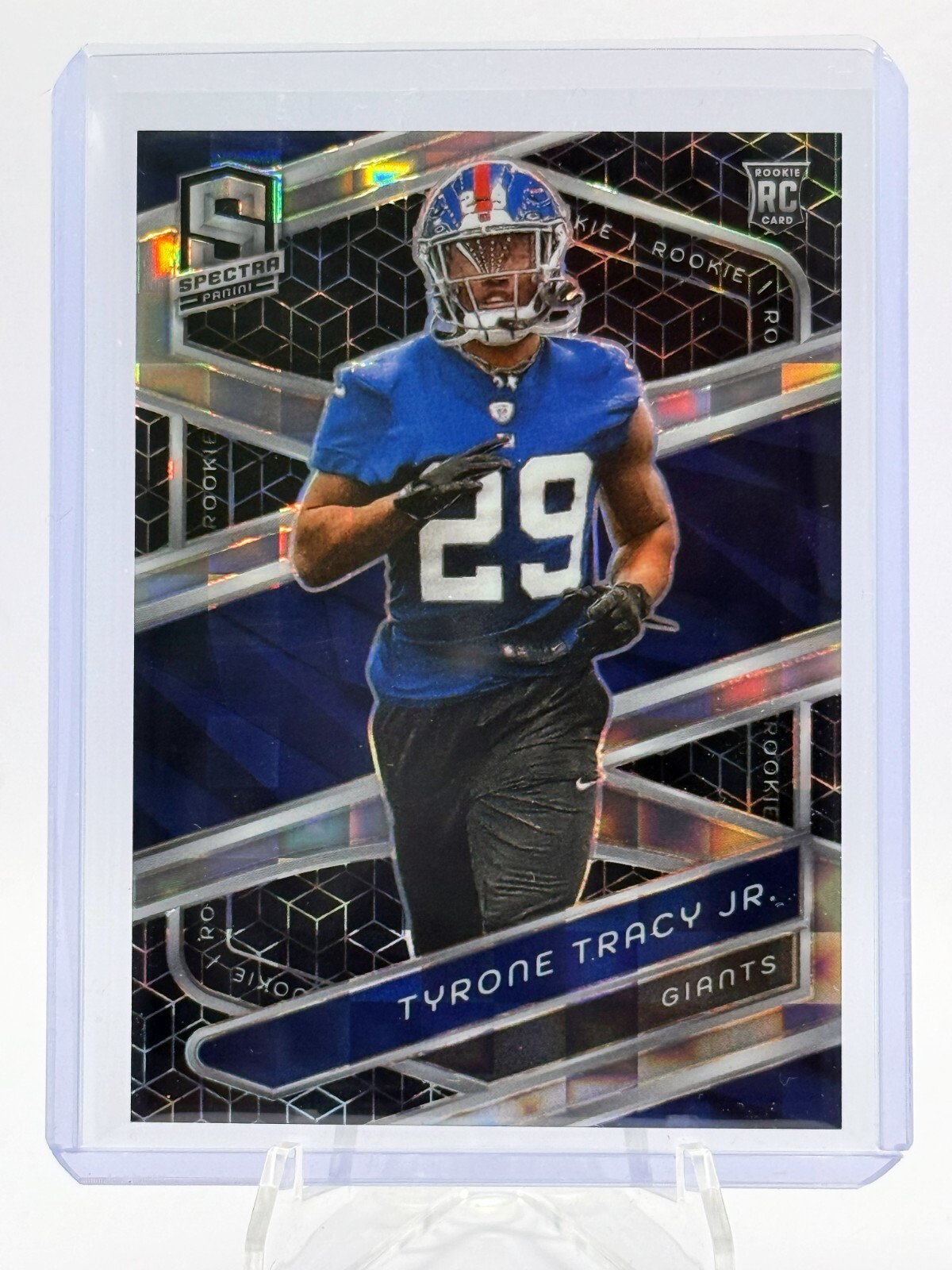 2024 Panini Spectra #180 Tyrone Tracy Jr. Spectris /30 Rookie