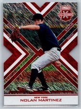 2016  Panini Elite Extra Edition #106 Nolan Martinez Status Die Cut 79/99