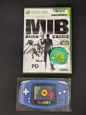 MIB Men In Black: Alien Crisis (Microsoft Xbox 360, 2012)