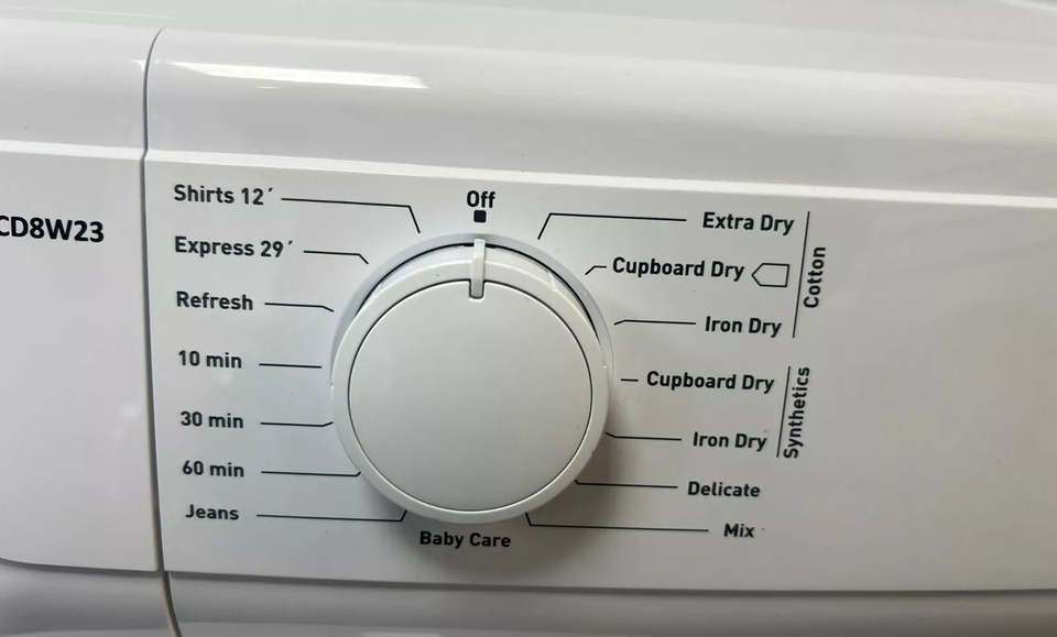 LOGIK LCD8W23 8 kg Condenser Tumble Dryer White eBay