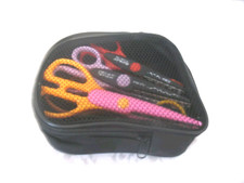 Creative Memories Small Flex POD Storage, 8.5"x7.5" And Lot Decorative Scissors