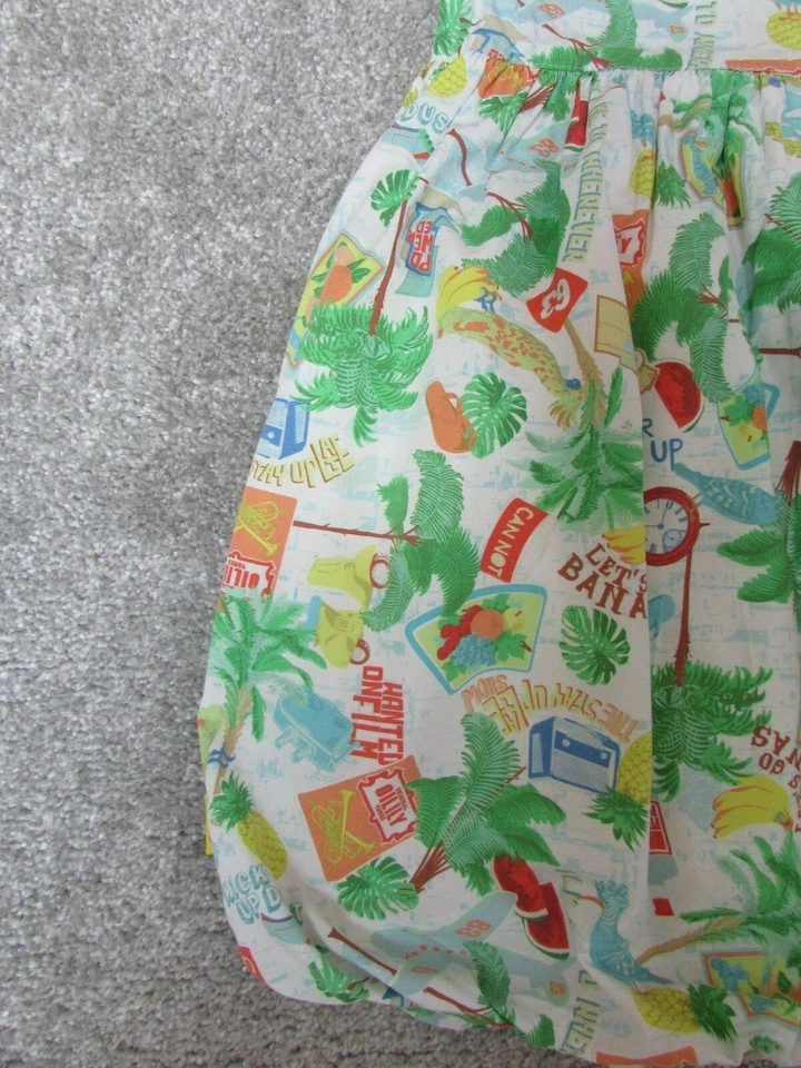 Маслянистый девочек 5 лет отпускает бананы никогда не расти летнее праздничное платье Exc con - Изображение 3 из 4