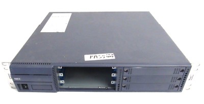 NEC Univerge SV8100 SV8300 CHS2U-US 6-Slot 19'' 2U Chassis w/ Rackmount Ears 65-5