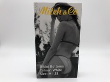 Tchibo Bikini Slip Bottoms Weiß Größe: M. Mitch & Co. Original verpackt