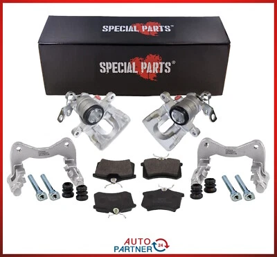 Umbausatz für VW Golf 1 2 3 G60 Bremse Hinten Bremssattel Sattelhalter Beläge HA - Bild 1 von 4