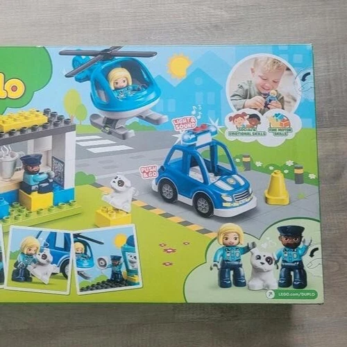 LEGO Duplo Police Station & Helicopter 10959 Toy Building Kit 40 pcs - Image 4 of 4