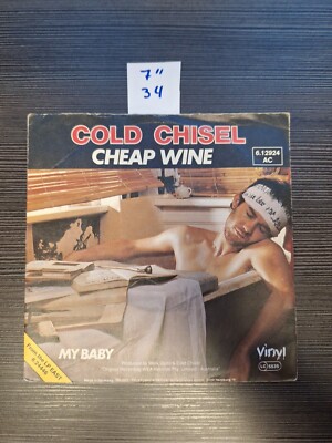 7'' 1980 RARE IN MINT- !!! COLD CHISEL : Cheap Wine