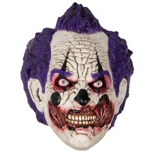 Ghoulish Productions Starving clown Latex Face Mask Horror Halloween Cosplay