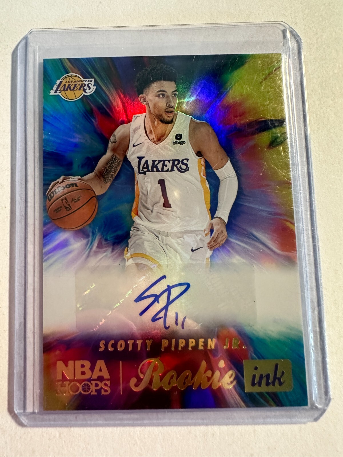 K130,060 - 2022-23 Hoops Rookie Ink #49 Scotty Pippen Jr. Auto