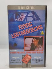 Flying Leathernecks, Starring John Wayne On VHS Video Cassette Tape
