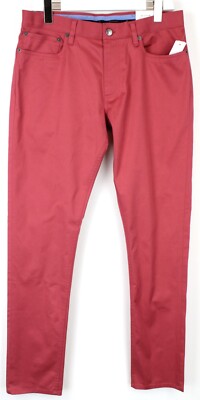Brooks Brothers Light Weight Advantage Chino Stretch Hose Herren W33/L34 Zip