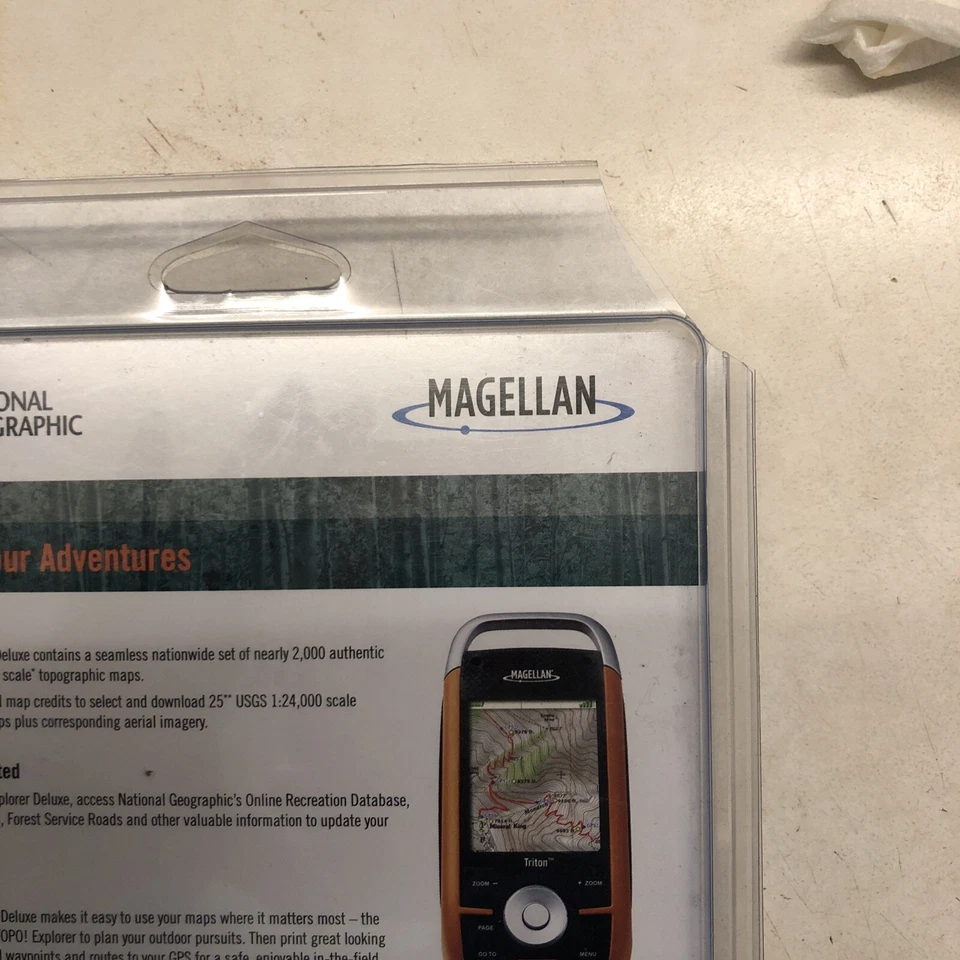 Magellan Topo Explorer Deluxe Maps Software National Geographic Sealed - Image 4 of 4