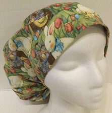 East Bunny Medical No Band Bouffant Euro Scrub Cap Surgery Chef Dental Hat