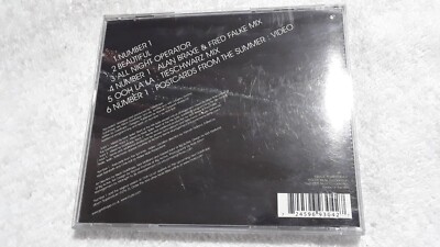 GOLDFRAPP Number 1 CD single Mute US w/video electronic