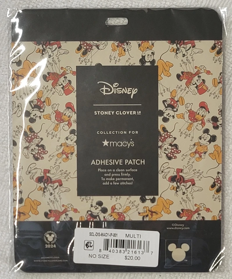 STONEY CLOVER LANE Disney Mickey Mouse Parade Balloon Patch NEW | FREE SHIPPING - Image 3 of 3
