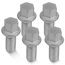 Mercedes Benz Wheel Lug Bolts M14 X 1.5 Mm Lug Nut Set 5pcs For 2003-2018 A B