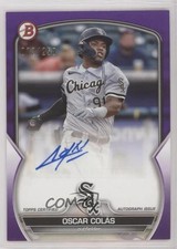 2023 Bowman Paper Prospect Purple Border /250 Oscar Colas Colás #PPA-OC Auto v9t