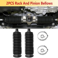 2x Steering Rack Pinion Boot Kit Inner Tie Rod Bellow For Lexus Gx470 2003-2009