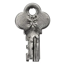 BRITISH Steamer Trunk Key 1⅝" - Vintage Key - See Lock Illustration - ref.k963