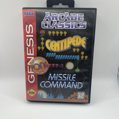 Arcade Classics (Sega Genesis, 1996) NO MANUAL Tested Works