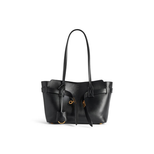 BALENCIAGA Bel Air Small $2250 Black Tote Bag New & Authentic