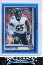 2025 Panini Donruss Optic Terrell Suggs Aqua Prizm #202/399 Ravens Z627