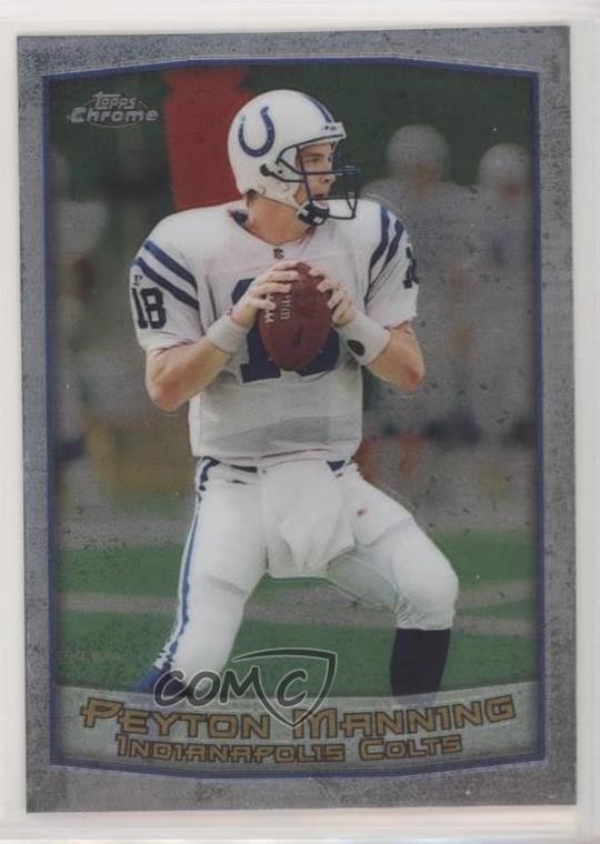1999 Topps Chrome Peyton Manning #120 HOF 0v2