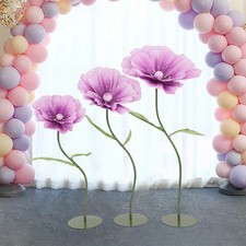 Artificial Corn Poppy Flower for Wedding Decoration, Birthday Party Banquet