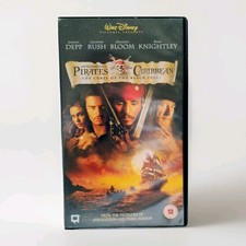 Pirates of The Caribbean: The Curse of The Black Pearl VHS 2003 Walt Disney