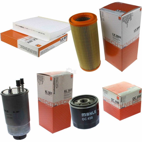 Mahle Kraftstofffilter KL 567 Innenraum LA 457 Luft LX 2682 ÖLfilter OC 458-image