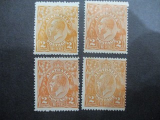 KGV Stamps: Variety Mint Great Item Must Have (M3356)