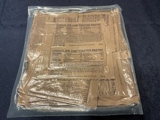 1 Pack BOX US MRE Meal Ready to Eat - Chocolate Chip Toaster Pastry NEW MISB