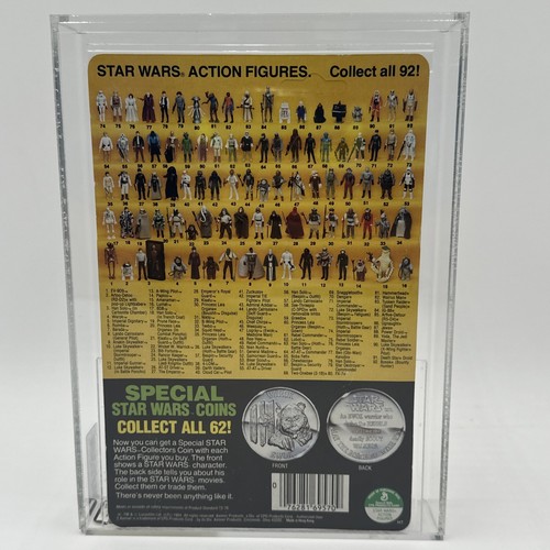 STAR WARS KENNER 1984 B-WING Pilot POTF COIN FIGURE GRADED AFA 80 VINTAGE - Picture 4 of 7