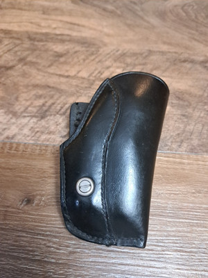 Vtg Right Hand Brauer Bros Paddle System,  Holster Only For S&W J Frame 2''