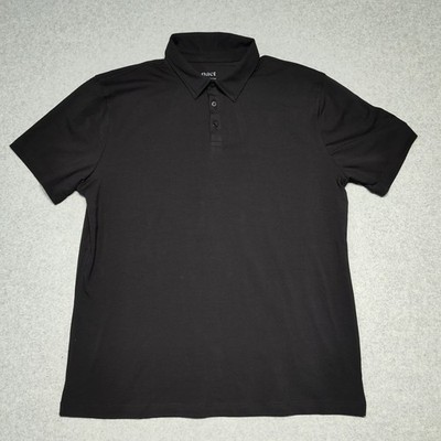 Pact Organic Luxe Essential Slim Polo Mens XL Organic Cotton Preppy Sustainable