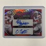 2024 Leaf Vivid Colorful Combo Autograph CARNELL TATE/BRANDON INNISS Red Auto /8
