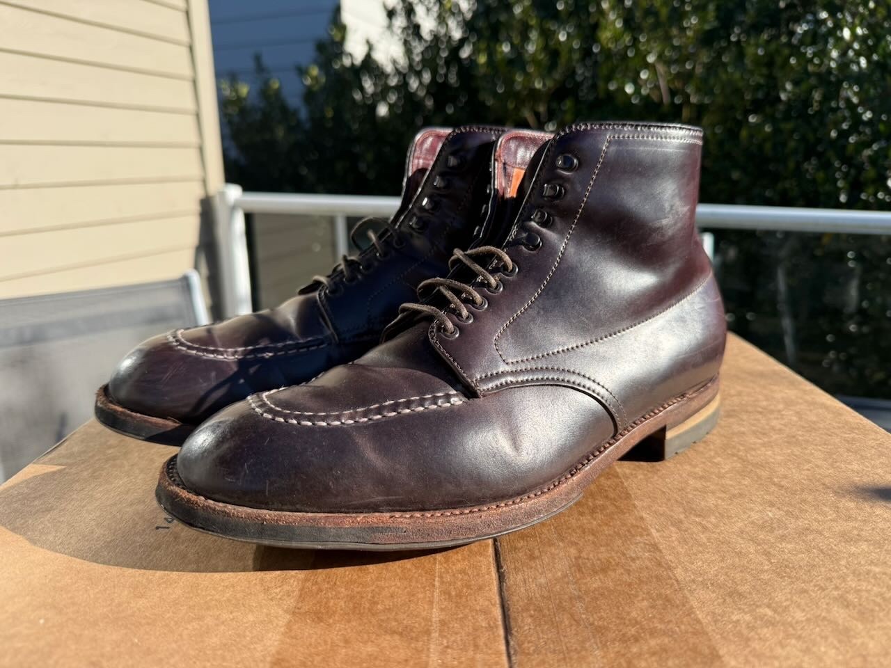 Alden 86968HC Color 8 Shell Cordovan Indy Boot
