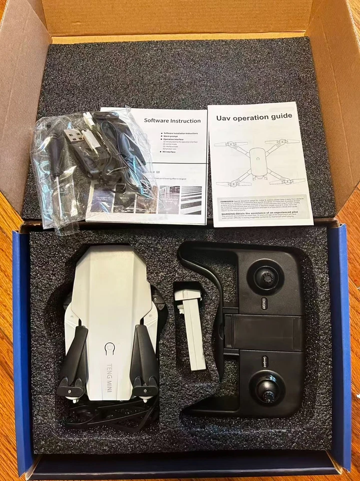 OBEST Drone with Camera 4K, Dual Camera, 30min, Smart Follow WiFi FPV Live Video - Image 3 of 4