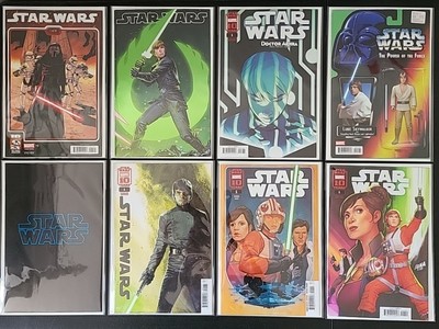 Star Wars #1 Lot of 8 Standard Covers, NM/Better 