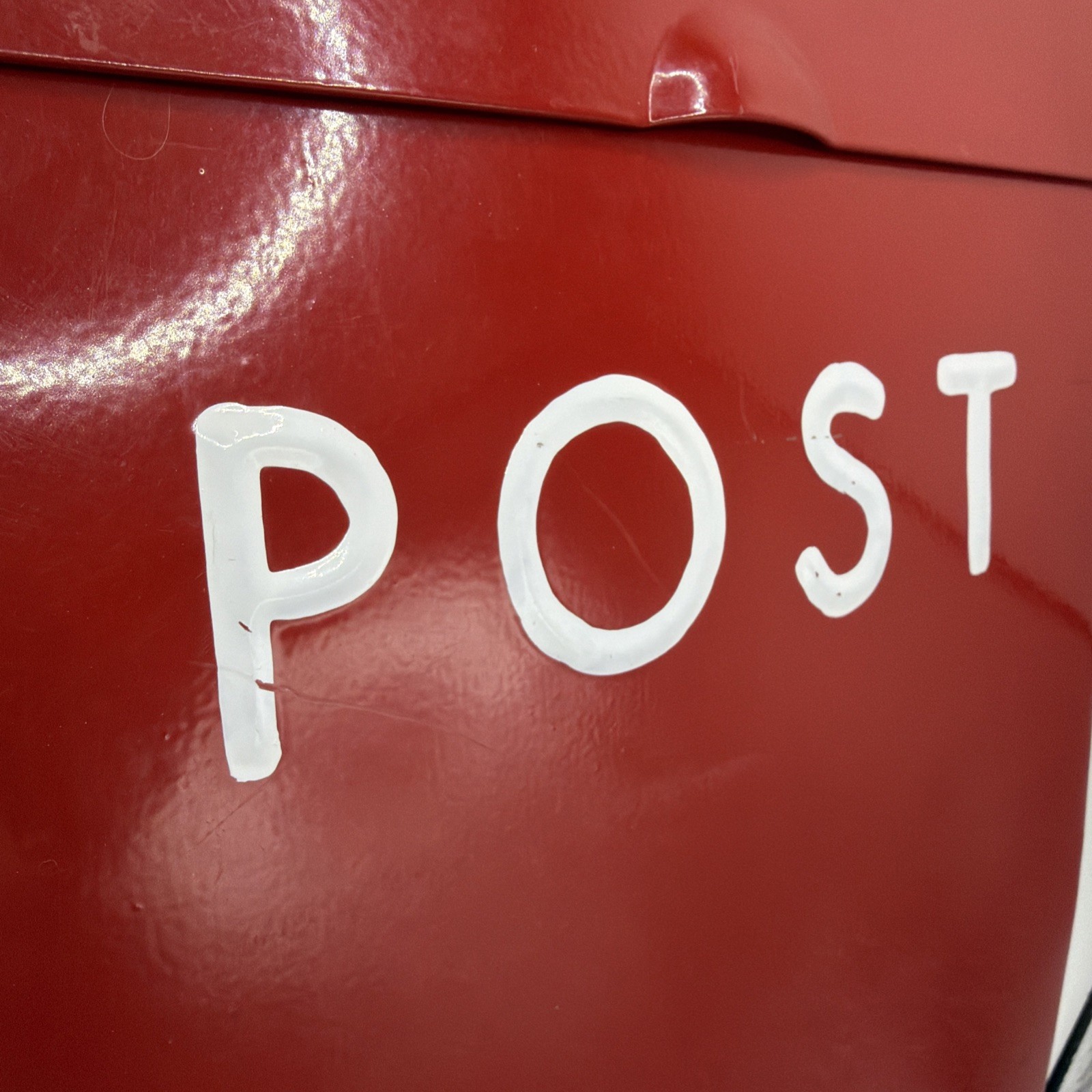 Red Mail Box / Post Box Designer Wall Mount Vintage style