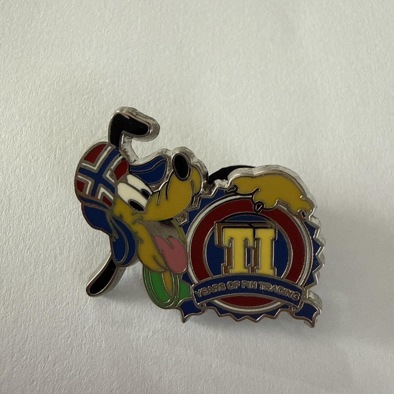 Disney - 10th Pin Trading Anniversary PWP Pin - Pluto - Norway Hat TI