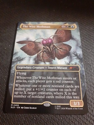 MTG - The Wise Mothman - Full Art - Fallout SL