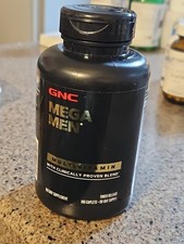 GNC Mega Men Multivitamin for Men   180 Caplets Energy, Immunity  Wellness 1/26