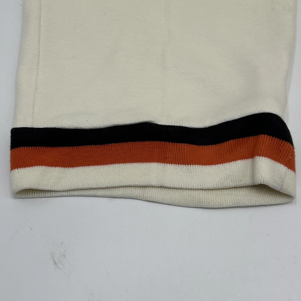 Pantalones de chándal holgados de vellón Brooklyn Xpress vintage para hombre talla 5XL CREMA Y2K Foto 4 de 4