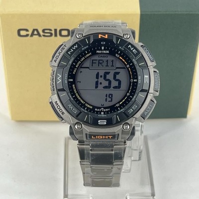 Casio PRO TREK PRG-340T-7 Titanium Band