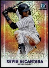 2021 Bowman Chrome #DG-7 Kevin Alcantara Dawn of Glory Mojo Refractor E1