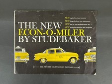 1959 Studebaker Econ-o-miler Original Sales Brochure Sales Catalog